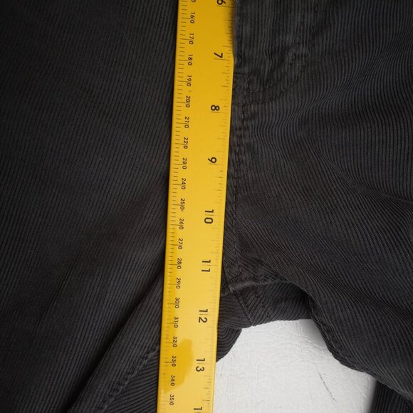 Dockers Men's Size 38/32 Dark Grey Straight Fit Corduroy Pants - Picture 15 of 16